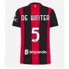 AC Milan Koni De Winter #5 Hjemmedrakt Kvinner 2026-27 Kortermet